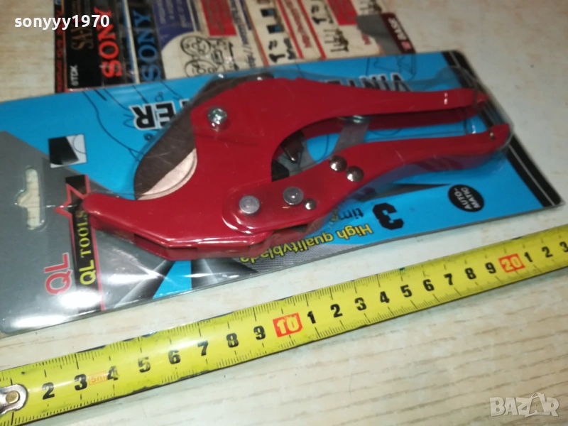 НОЖИЦА ЗА ПВЦ ТРЪБИ 0910252225, снимка 1