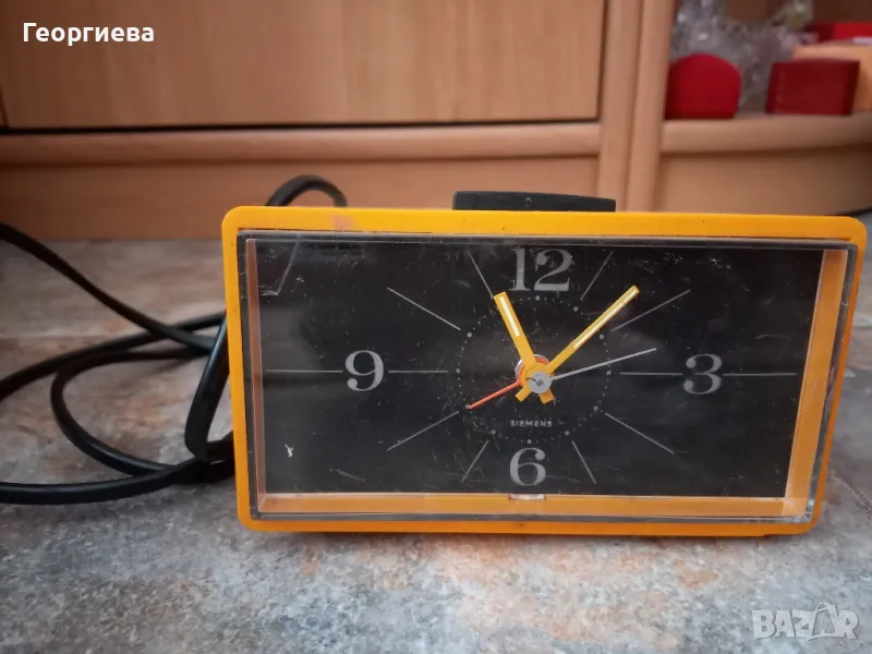Стар будилник Сименс , снимка 1