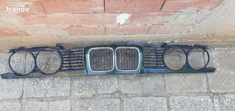 Маска за бмв е34 очиларка предна решетка бъбреци бмв е 34 лява дясна решетка фар bmw e34, снимка 1