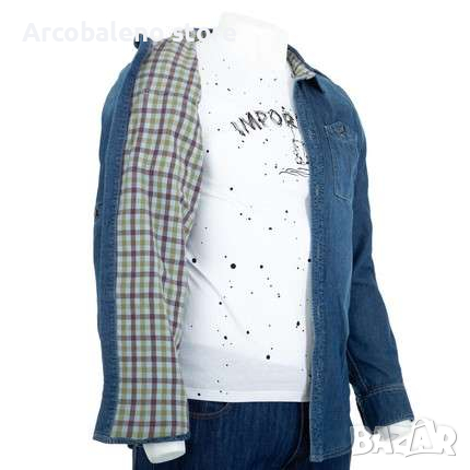 Ликвидация! Мъжка дънкова риза , снимка 1