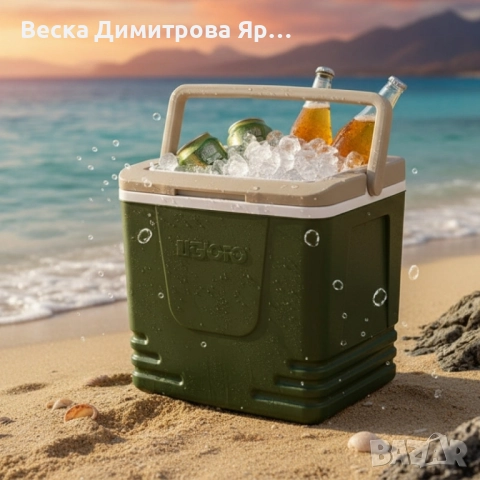 Професионална Хладилна кутия Military Green - Komax, снимка 4 - Други - 51736541