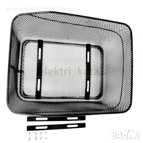 Метална кошница за багажник, снимка 3 - Аксесоари за велосипеди - 47393826