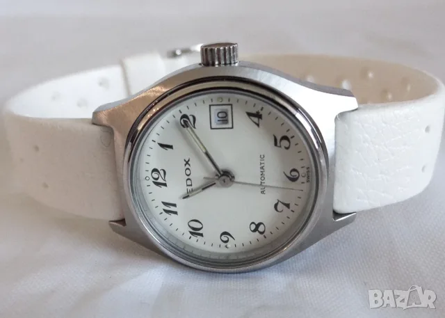 Edox Automatic дамски швейцарски часовник, нов, снимка 2 - Дамски - 55826584