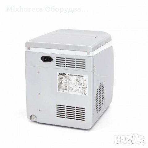 Ледогенератор за кубчета лед с 3 размера и капацитет 15 кг. за 24 часа - капацитет за съхранение - 1, снимка 3 - Обзавеждане за заведение - 35680583