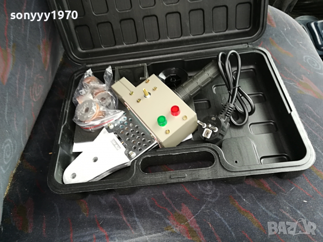 поялник за тръби-лепачка с куфар 0104220930, снимка 4 - Куфари с инструменти - 36303063