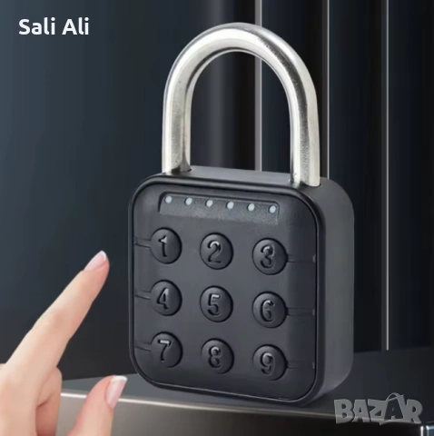 Катинар с Парола и Bluetooth IP67 Водоустойчив Неръждаема стомана, снимка 2 - Друга електроника - 53263004