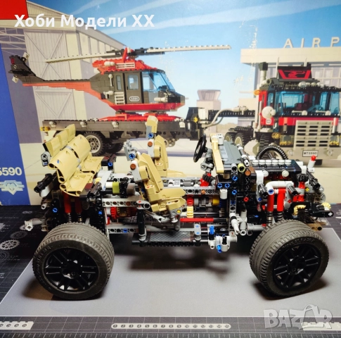 Lego 42110 Land Rover - само шаси, снимка 2 - Други игри - 52514892