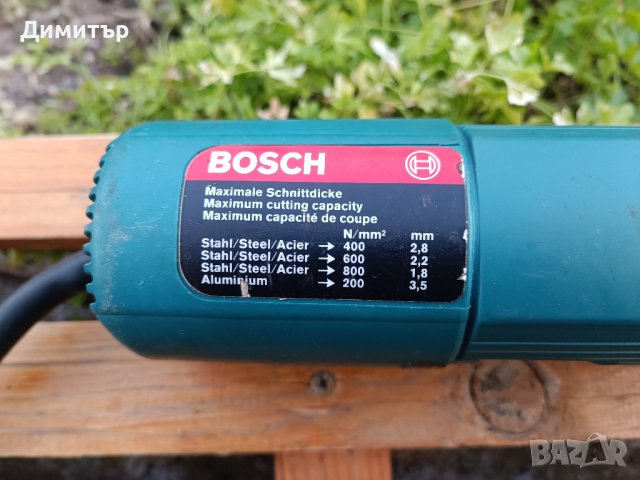 Bosch 1506.1 / GSC 2.8 професионална електрическа ножица за ламарина, снимка 9 - Други инструменти - 39732035