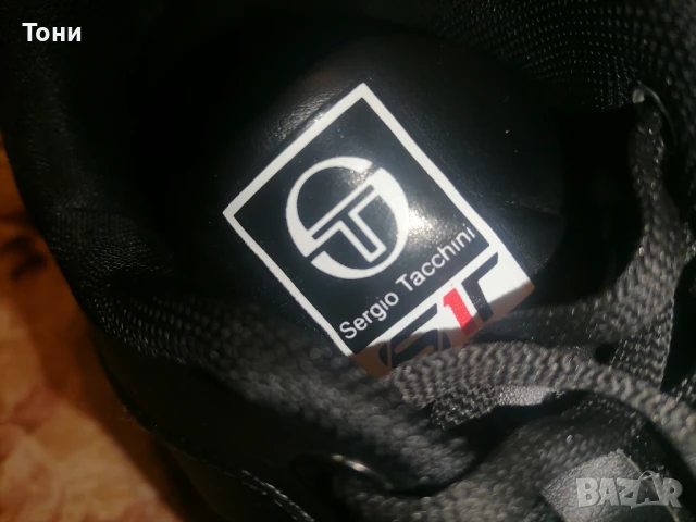 SERGIO TACCHINI Оригинал Нови Кожени Дамски Маратонки 39, снимка 17 - Маратонки - 50496065