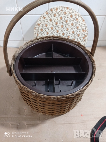 кошница антика за шивашки принадлежности 703-20, снимка 2 - Други - 36065267