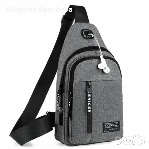 Мъжка спортна мултифункционална раница за спорт за едно рамо .Промоция 10лв., снимка 10 - Чанти - 48420123