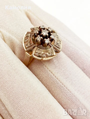 Руско злато , снимка 2 - Пръстени - 50733922