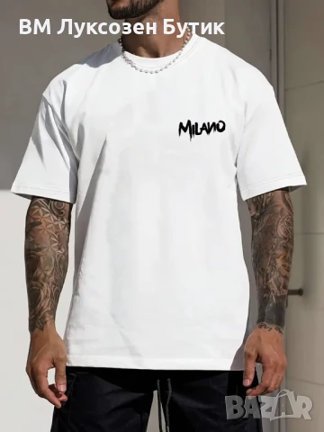 🏙️ URBAN STREET FASHION – “MILANO” EDITION, снимка 2 - Тениски - 51178970