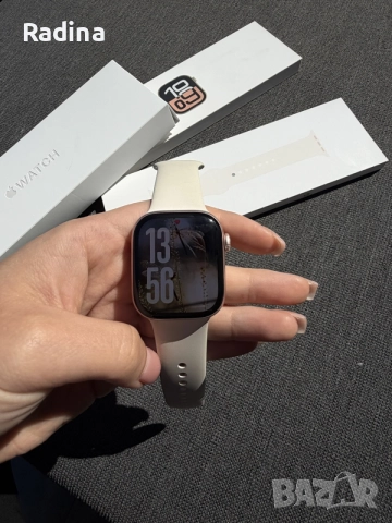Apple Watch Series 10 42 мм GPS | Като нов | Без следи | Фактура