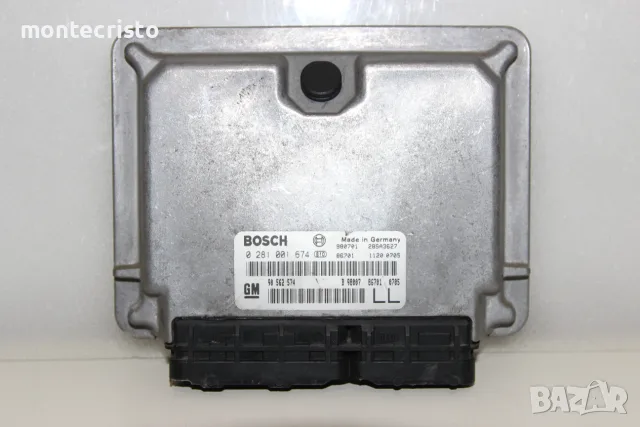 0281001674 / 0 281 001 674 Моторен компютър Opel Astra G (1998-2009г.) 90562574 / 90 562 574