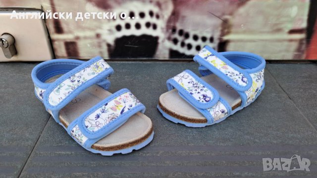 Английски детски сандали с естествена кожа-M&S, снимка 3 - Детски сандали и чехли - 41064279