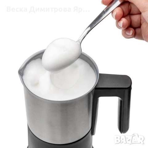 Кана за мляко на пяна Muhler MFF-44S – Гъста и пухкава пяна за секунди у дома, снимка 5 - Кани - 52561945