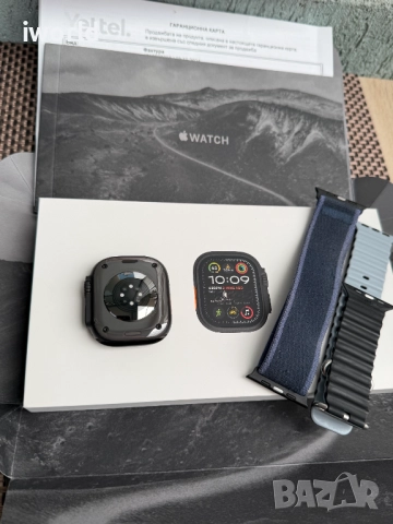 24мес❌ Гаранция‼️ Apple Watch ULTRA 2 ‼️ Лизинг от 42лв/м ‼️ 49mm Cell / Black Titanium, снимка 5 - Смарт часовници - 52144762
