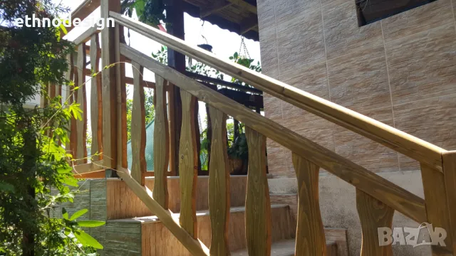 Изработвам дървени парапети, огради, порти, облицовки, декорация от дърво, снимка 7 - Дърводелски услуги - 37965533