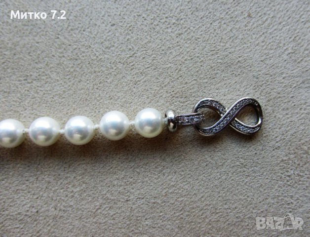 дамска сребърна гривна - 10, снимка 3 - Гривни - 39351118