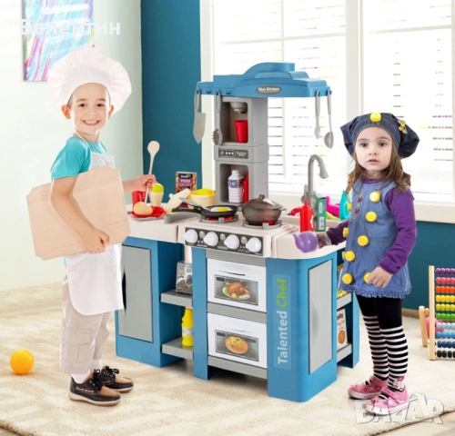 Детски кухненски комплект от 72 части, снимка 2 - Образователни игри - 53123311