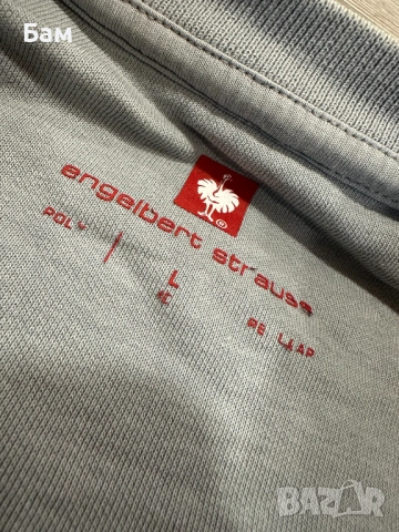 Оригинална мъжка блуза Engelbert Straus "Mechanics of the galaxy" размер Л, снимка 3 - Блузи - 53608983