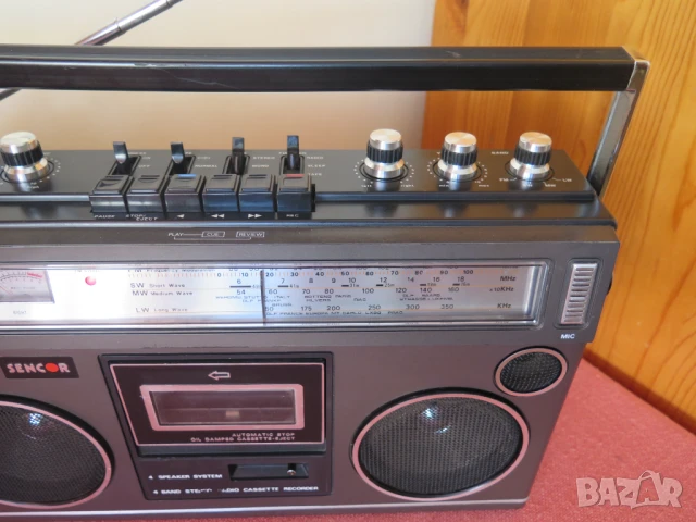 SENCOR S 4461 RADIO CASSETTE, снимка 4 - Радиокасетофони, транзистори - 51229263