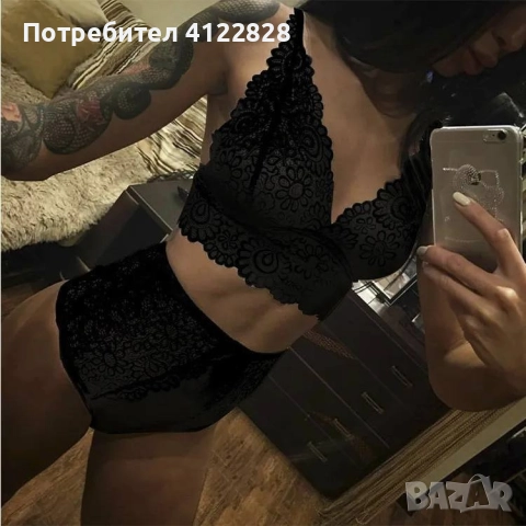 дантелен сет, снимка 3 - Бельо - 52886156