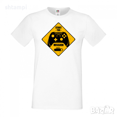 Мъжка тениска Start The Mission, снимка 2 - Тениски - 36193441