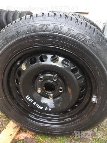 205/60/15 Резервна гума на джанта Пасат 1999, снимка 3 - Гуми и джанти - 52219402