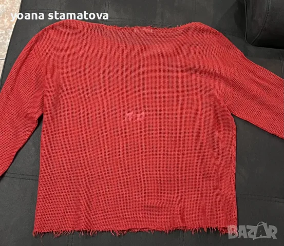 Мрежеста блуза Zara, снимка 2 - Блузи с дълъг ръкав и пуловери - 55804812