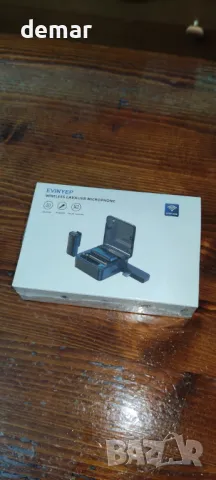 Безжичен микрофон EVINYEP Lavalier (2TX+2RX) за iPhone и Android, снимка 8 - Микрофони - 49880528