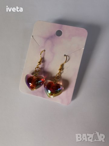 Ръчно изработени обеци, снимка 5 - Обеци - 41615443