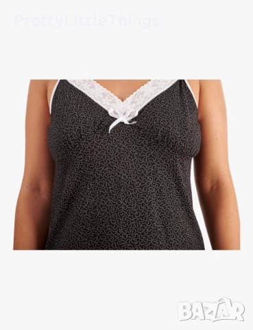 Дамска памучна нощница XL, снимка 3 - Нощници - 52192548