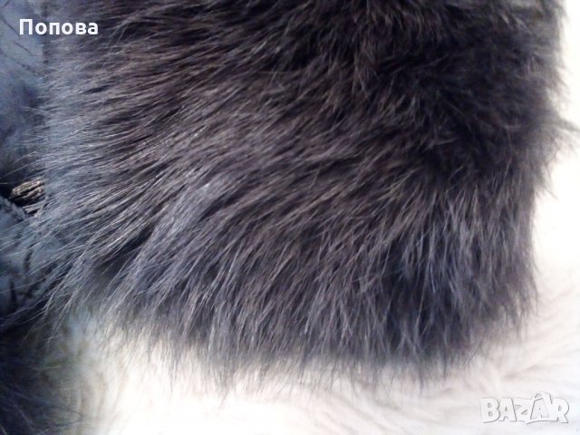 Яка лисица естествен косъм цвят мока, снимка 2 - Шалове - 34341953