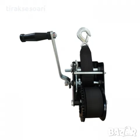 Ръчна лебедка с текстилно въже 2500 LBS 1100 KG, снимка 2 - Аксесоари и консумативи - 49454851