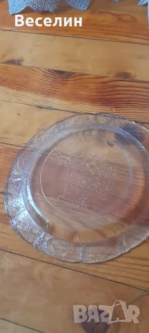 Ретро стъклена чиния Намаление , снимка 6 - Антикварни и старинни предмети - 50312494