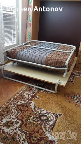 Продавам секция с падащо легло, снимка 3 - Секции и витрини - 50581881