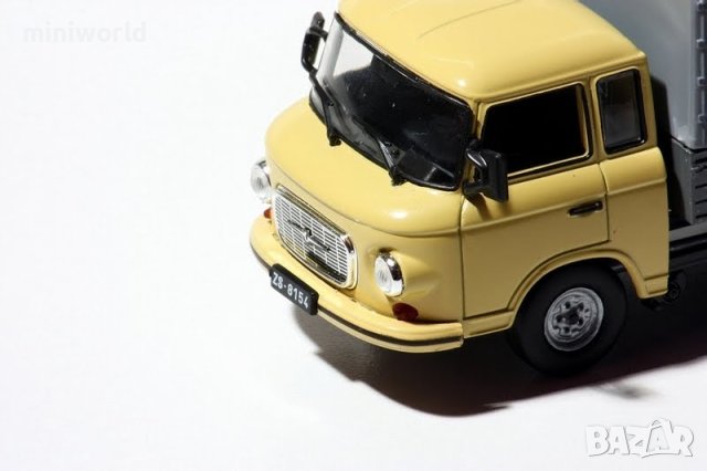 Barkas B1000 HP 1963 - мащаб 1:43 на DeAgostini моделът е нов в блистер, снимка 7 - Колекции - 41360873