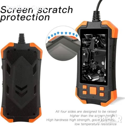 HD Индустриале  ендоскоп камера, 4,3" IPS LCD екран Камера за видео инспекция , снимка 4 - Друга електроника - 48500299