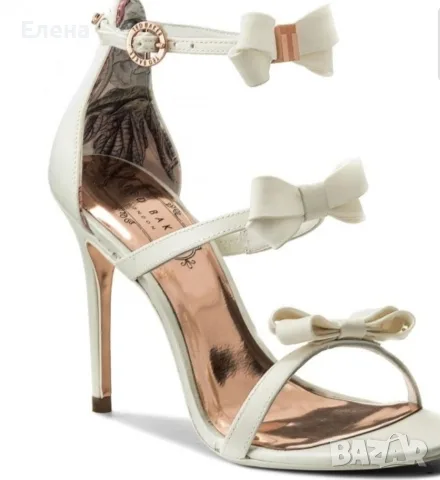 Токчета / Сандали на ток Ted Baker 36 номер, снимка 5 - Дамски обувки на ток - 55793207