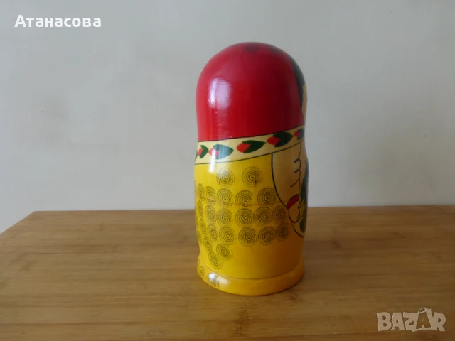 Матрьошка Семьоновка 8 бр 1980 г, снимка 9 - Антикварни и старинни предмети - 50978837