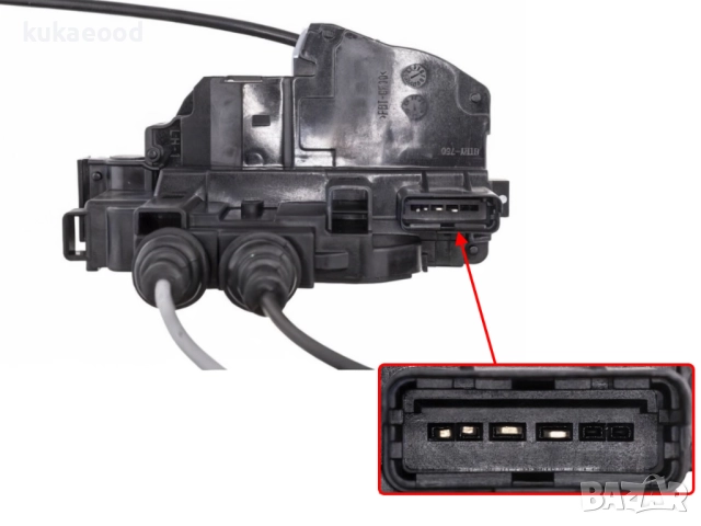Брава за Hyundai Elantra MK4 (2007-2010) за задна лява  врата, снимка 4 - Части - 52318312