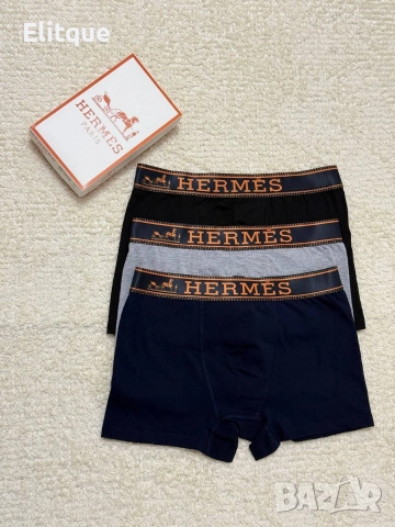 боксерки в кутия lacoste Gucci Calvin Klein Burberry hugo boss emporio armani dsquared2 , снимка 8 - Бельо - 52907781