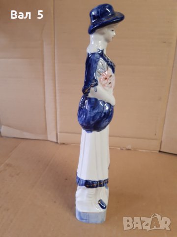 Стара голяма порцеланова фигура , статуетка . Порцелан, снимка 4 - Колекции - 40724577