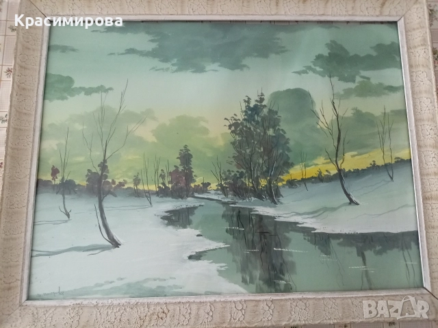 Картина, Акварел, български художник