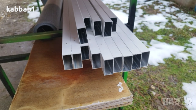 Алуминиев профил тръба - правоъгълни тръби 20/40