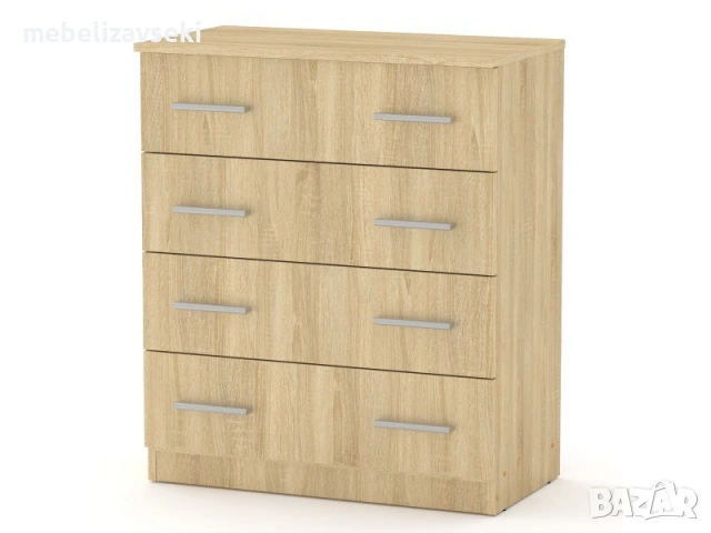 Нов! Скрин Компанит Комод-4Б, снимка 6 - Скринове - 53807381