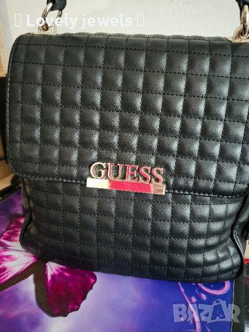 Кожена дамска черна чанта Guess в Чанти в гр. Кърджали - ID42598274 ...