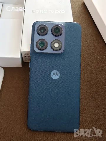 Motorola Edge 70 Pro 8/256 като нов, снимка 2 - Motorola - 56099575
